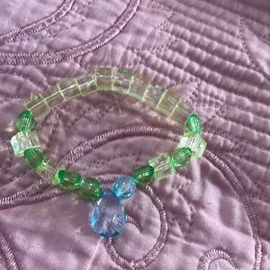 Handmade Colorful Drop Charmed Bracelet